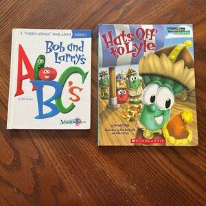 VeggieTales kids books | set of 2 hardcover books